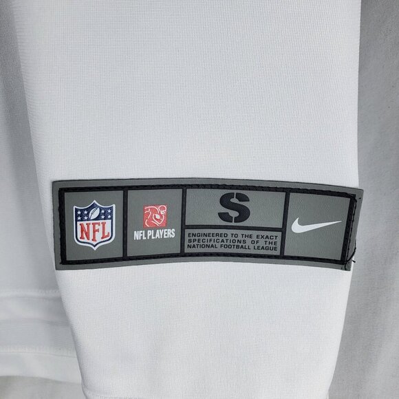 SAINTS Nike Men's Black White Football-NFL Jersey On Field Short Sleeve Small - Picture 8 of 15